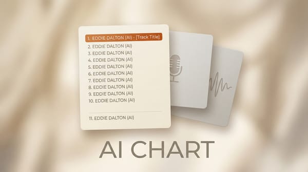AI Singer Eddie Dalton Claims 11 iTunes Chart Spots