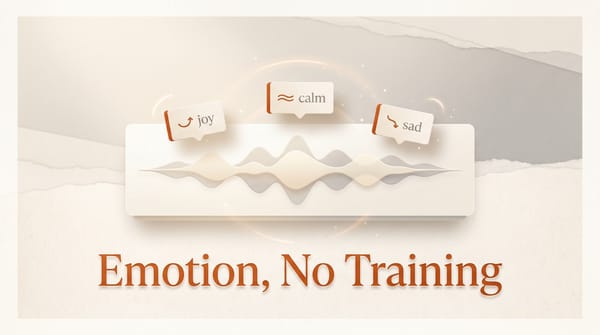 Darwin-TTS Adds Emotion to AI Voice With No Training Required