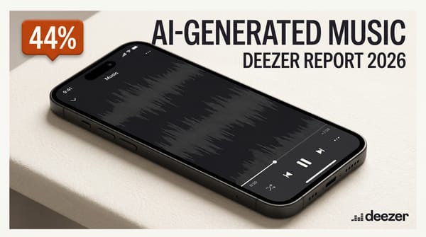 Deezer: 44% of New Music Uploads Are AI-Generated