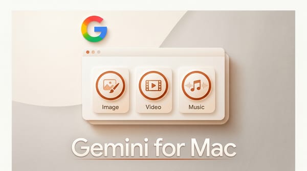 Google Gemini Mac App Adds Image, Video, and Music Generation