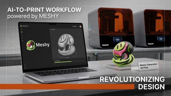 Meshy AI Integrates Formlabs for Text-to-3D Manufacturing