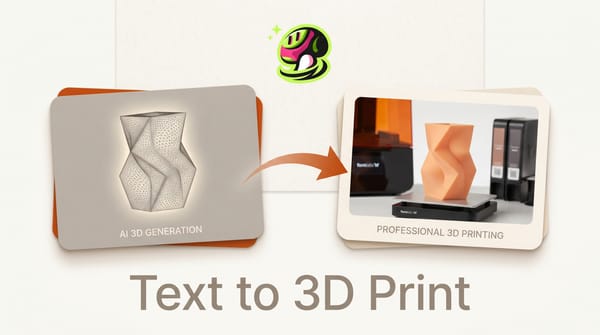 Meshy and Formlabs Open the Text-to-3D Loop