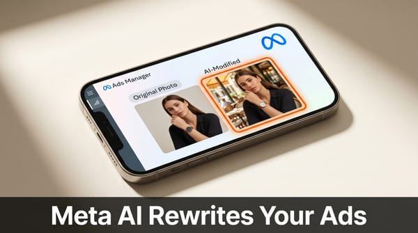 Meta AI Is Changing Your Ad Creative Without Asking