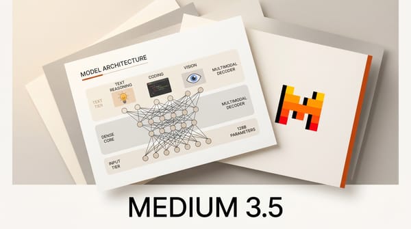 Mistral Medium 3.5: 128B Open Weights, Cloud Vibe Agents