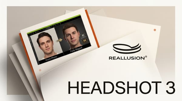 Reallusion Headshot 3 Turns a Photo Into a Production-Ready 3D Character