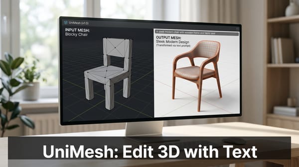 UniMesh Lets You Edit 3D Objects with Text Prompts