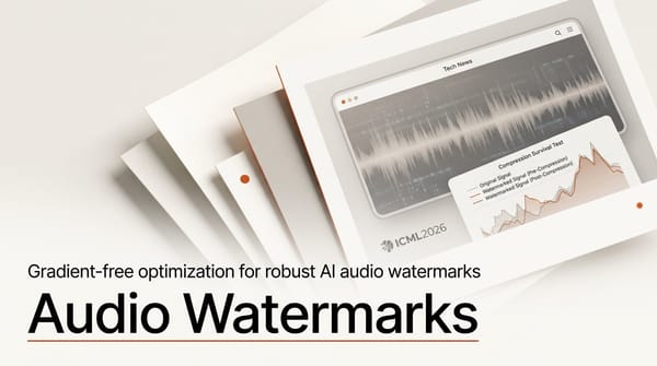 AI Audio Watermarks That Survive Compression: ICML 2026