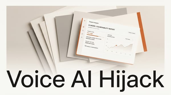 Voice AI Security Flaw: AudioHijack Hits 13 Models
