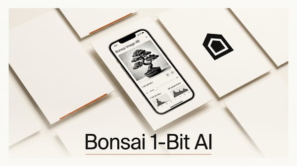 Bonsai Image 4B: 1-Bit AI Image Gen Runs on iPhone