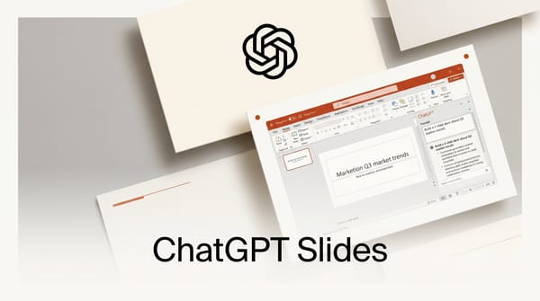 ChatGPT PowerPoint Plugin Builds Slides From Any Source