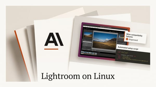 Lightroom CC Runs on Linux: Claude Opus 4.7 Did the Work