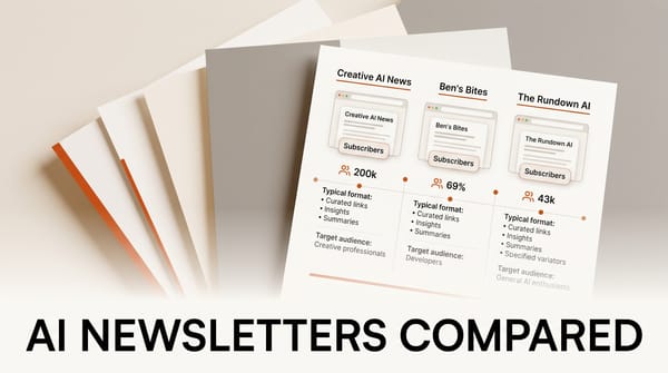 Creative AI News vs Ben's Bites vs The Rundown AI: Which to Subscribe To