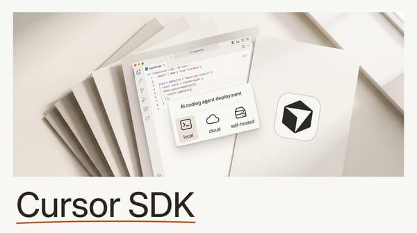 Cursor Launches SDK for Programmatic Coding Agents