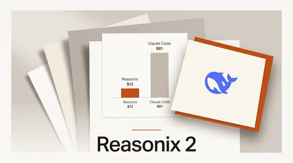Reasonix: $12 DeepSeek Coding Agent vs $61 Claude Code