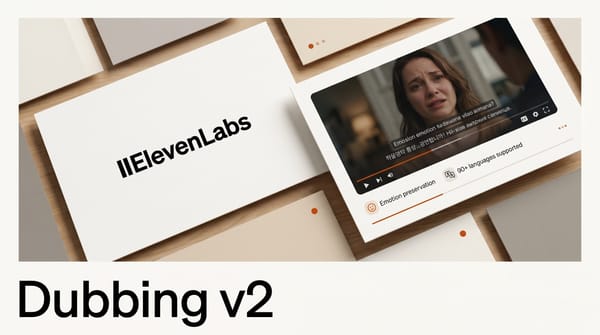 ElevenLabs Dubbing v2: 90+ Languages, Emotion Preserved
