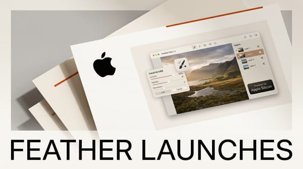 Feather: Local AI Photo Editor for Apple Silicon Launches
