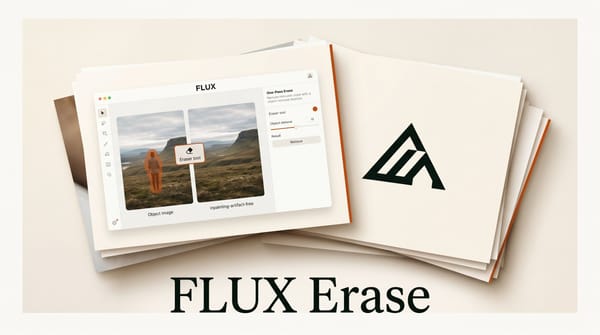 FLUX Adds One-Pass Erase Mode for Object Removal