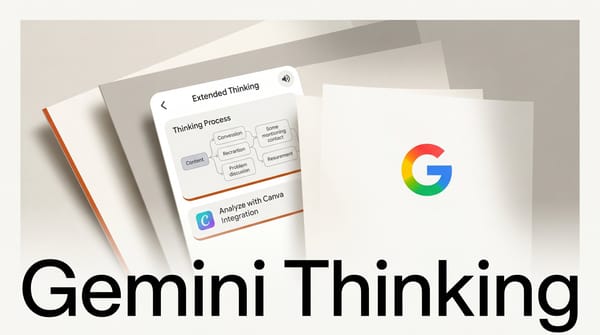 Gemini Adds Extended Thinking Mode and Canva Integration