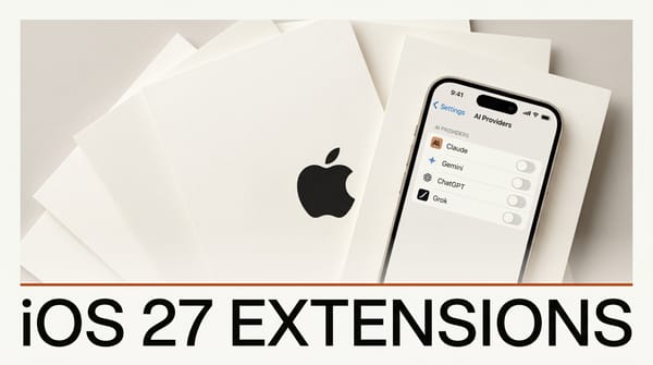 iOS 27 Brings AI Model Choice to Apple Intelligence
