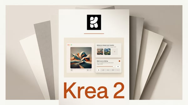 Krea 2: Foundation Image Model With Built-In Style Transfer
