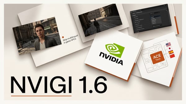 NVIGI 1.6 Tutorial: Ship a Multilingual NPC in 30 Minutes