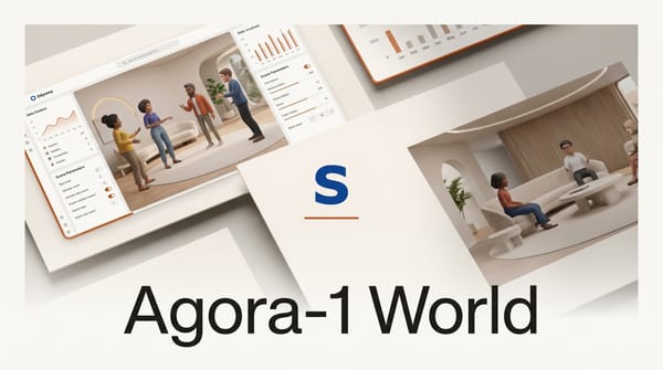 Odyssey Agora-1: 4-Player AI World Model You Can Play