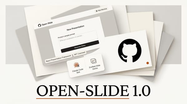 Open-Slide 1.0: React Slide Framework for Claude Code Agents