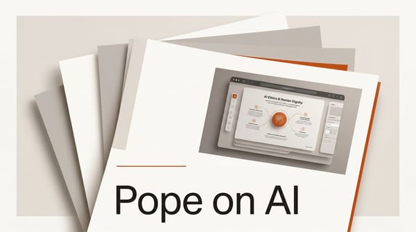 Pope Leo XIV AI Encyclical Launches With Anthropic