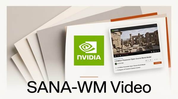 SANA-WM: Open-Source AI Generates 1-Minute 720p Video