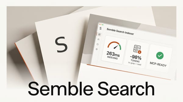 Semble: Code Search for AI Agents Uses 98% Fewer Tokens