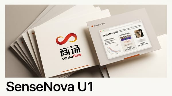 SenseNova U1 Drops VAEs: Open-Source Unified Image AI