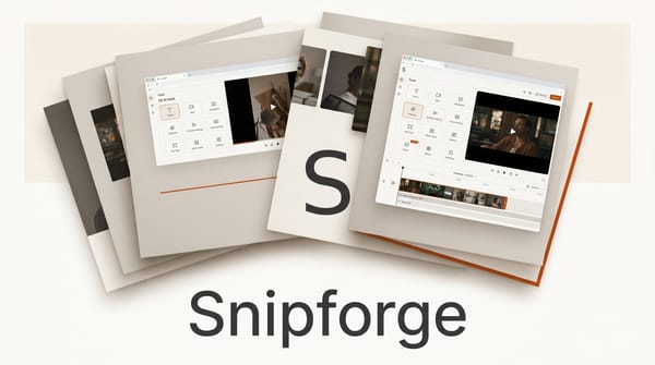 Snipforge: 28 AI Video Tools in Your Browser