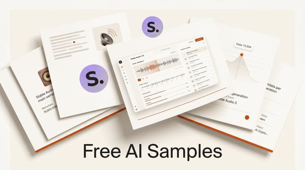 15,000 Free AI Audio Samples Built with Stable Audio 3