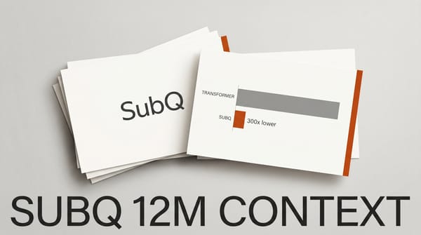 SubQ Launches With 12M Context and 300x Lower Cost