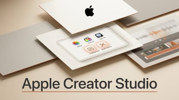 Apple Creator Studio Adds AI Editing Across Apps