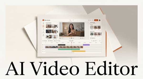 Bloc: Canvas AI Video Editor Replaces the Timeline