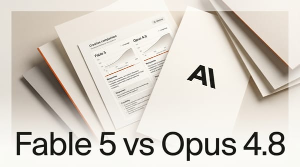 Claude Fable 5 vs Opus 4.8: What Creators Get