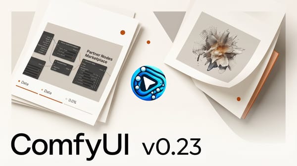 ComfyUI v0.23.0: Six Partner Nodes and Native 3D Splats