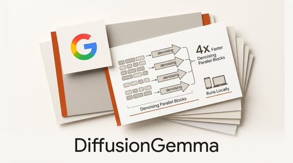 DiffusionGemma: Google's 4x Faster Open Text Model