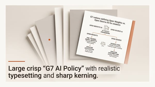 G7 AI Openness: Open Weights vs Open Source Explained