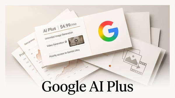 Google AI Plus Drops to $4.99 With Video and Image AI