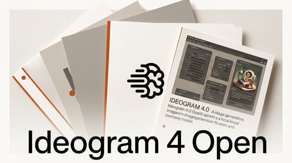 Ideogram 4.0 Open Weights: Run a 9.3B Model in ComfyUI