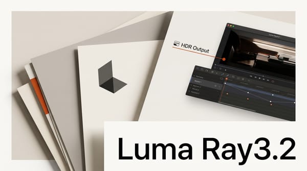 Luma Ray3.2 Adds Keyframe Control and HDR Video