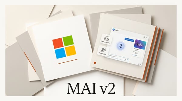 Microsoft Launches MAI v2 Media Suite at Build 2026