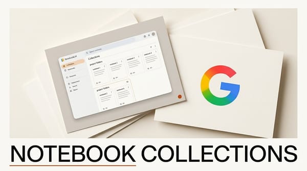 Google Tests Notebook Collections for NotebookLM