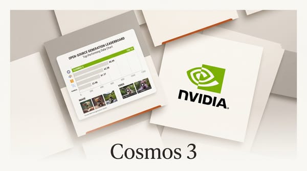NVIDIA Cosmos 3 Tops Open-Source Image and Video Benchmarks