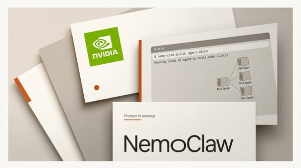 NVIDIA NemoClaw: One-Command Local Agents on DGX Spark
