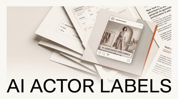 NY Law Requires AI Synthetic Performer Ad Labels