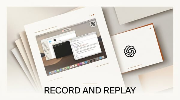 OpenAI Codex Record & Replay Turns Demos Into Skills