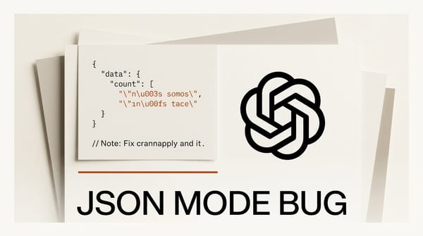OpenAI JSON Mode Corrupts Accented Text: How to Fix It